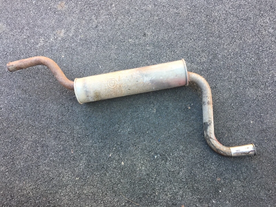 Silenciador de escape BMW compatible con BMW 2002 1600 e10 1969-1974 Foto 2 de 4