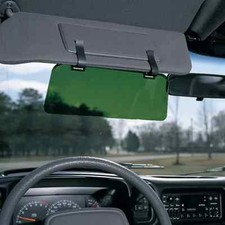 Car Sun Visor Block Anti-glare Extender Flip Down Clips Auto Tint Shield