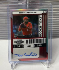 2022 Panini Chronicles - ROOKIE TICKET - PRIZM AUTO - TONY SANTILLAN - #1