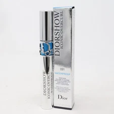 Dior Diorshow Iconic Overcurl Waterproof Mascara 0.21oz 091 Black New With Box