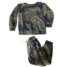 Munster Boy's Green Tie Dye Jogger Set Size: 6