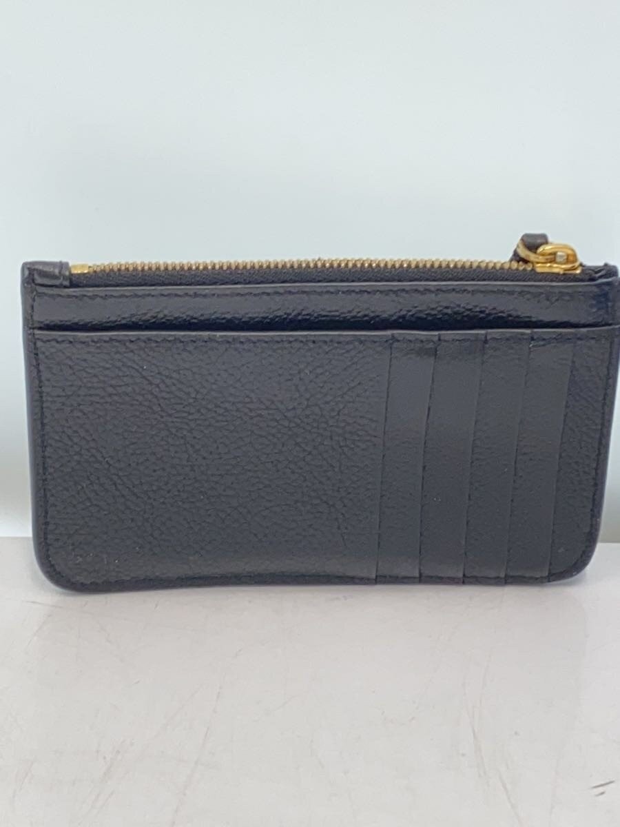 BALENCIAGA Card Case Leather Black Men's thumbnail 2