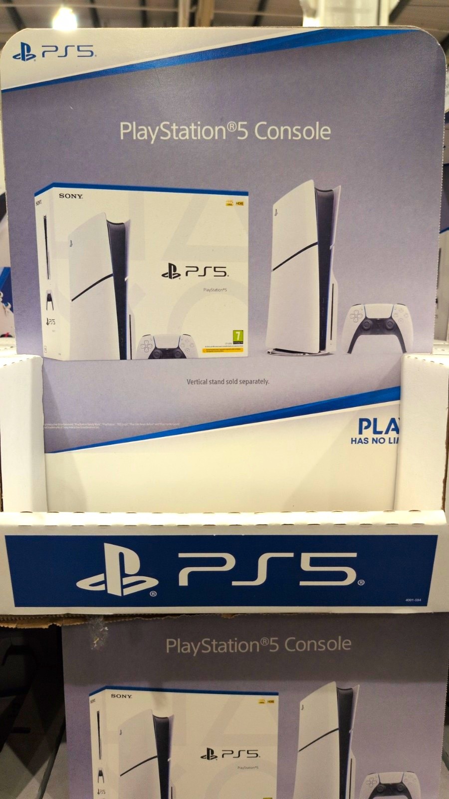 Sony PlayStation 5 Console PS5 Home Console White/Black HDMI USB
