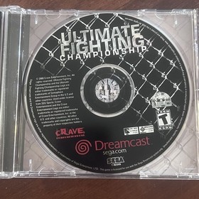 Sega Dreamcast  Ultimate Fighting Championship Game