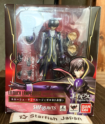 フィギア S.H.Figuarts Code Geass Lelouch Lamperouge zero R2 costume Figure