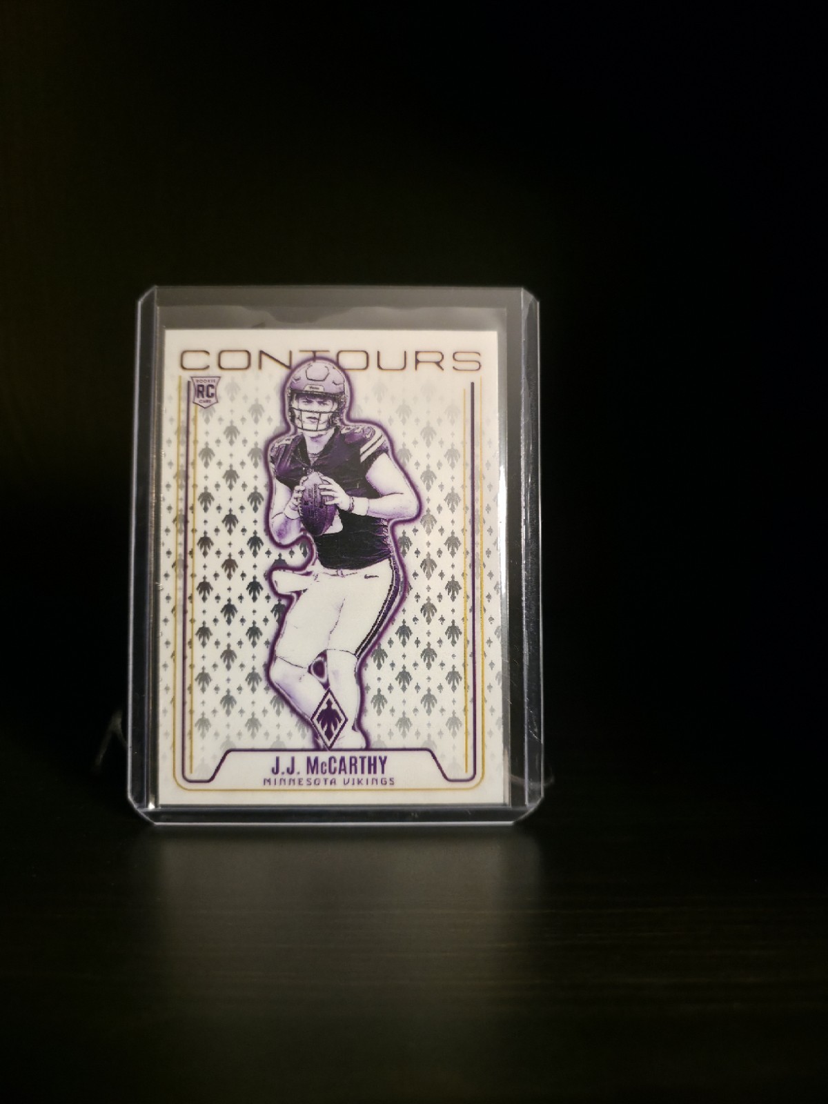 2024 Panini Phoenix - Contours J.J. McCarthy #CON-JMY (RC)