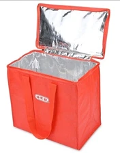 New H-E-B Standard Insulated Reusable Shopping Bag 16.5" × 10" × 14.5" HEB 