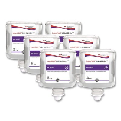 SC Johnson 55857 1L Refill Cartridge Non-Alcohol PURE Hand Sanitizer (6/CT) New