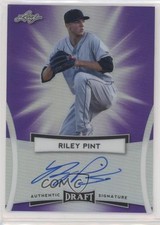 2017 Leaf Metal Draft Purple 6/20 Riley Pint #BA-RP1 Auto y8h