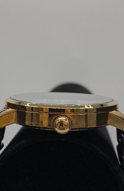 Reloj de pulsera Crrju 44m WR30m esfera azul cuarzo para hombre 121g Foto 3 de 4