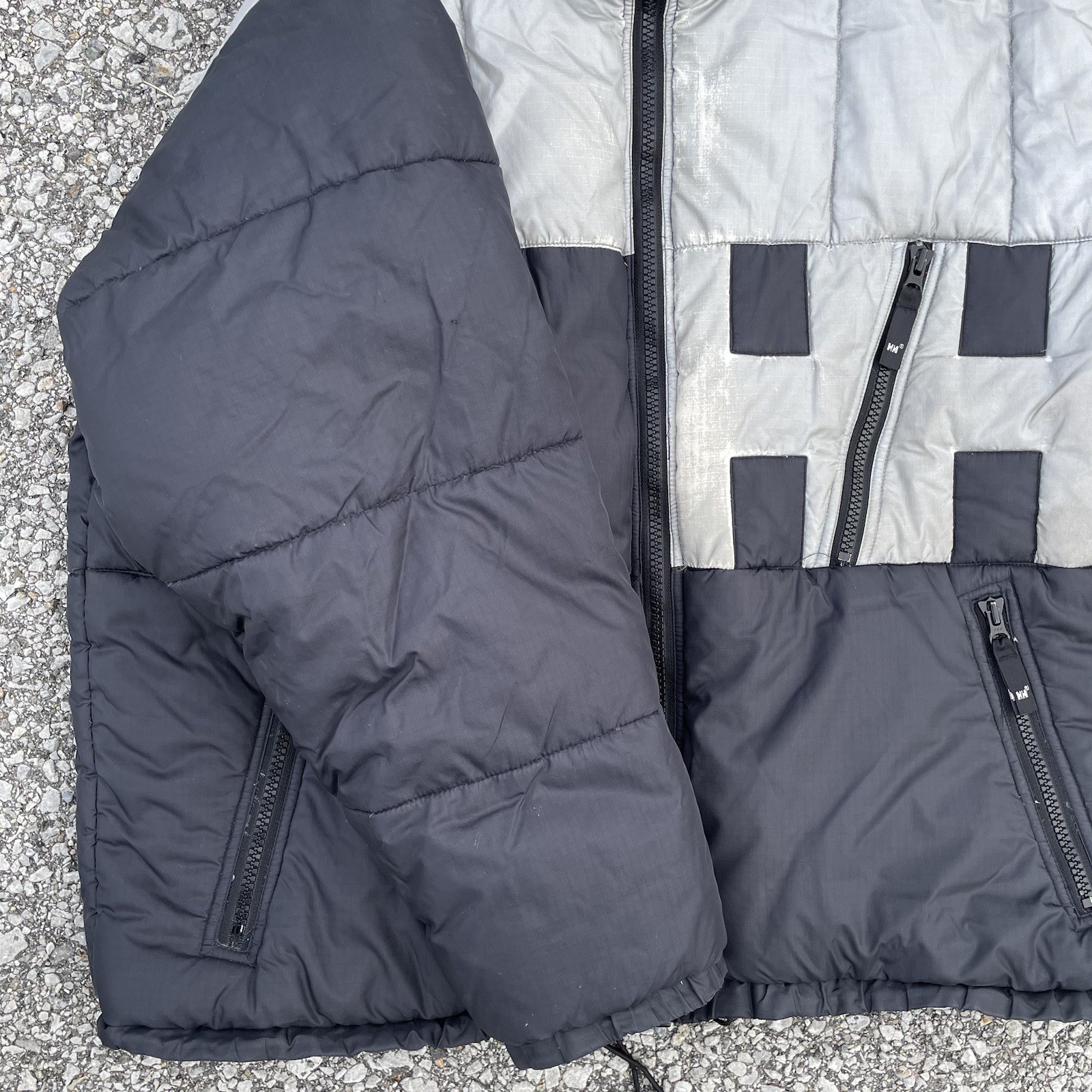 Helly Hansen Jacket Mens Extra Large Black Gray G… - image 11