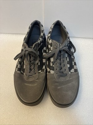 Vans Old Skool Men's Low Top Checkerboard Grey/Black size 8.5US