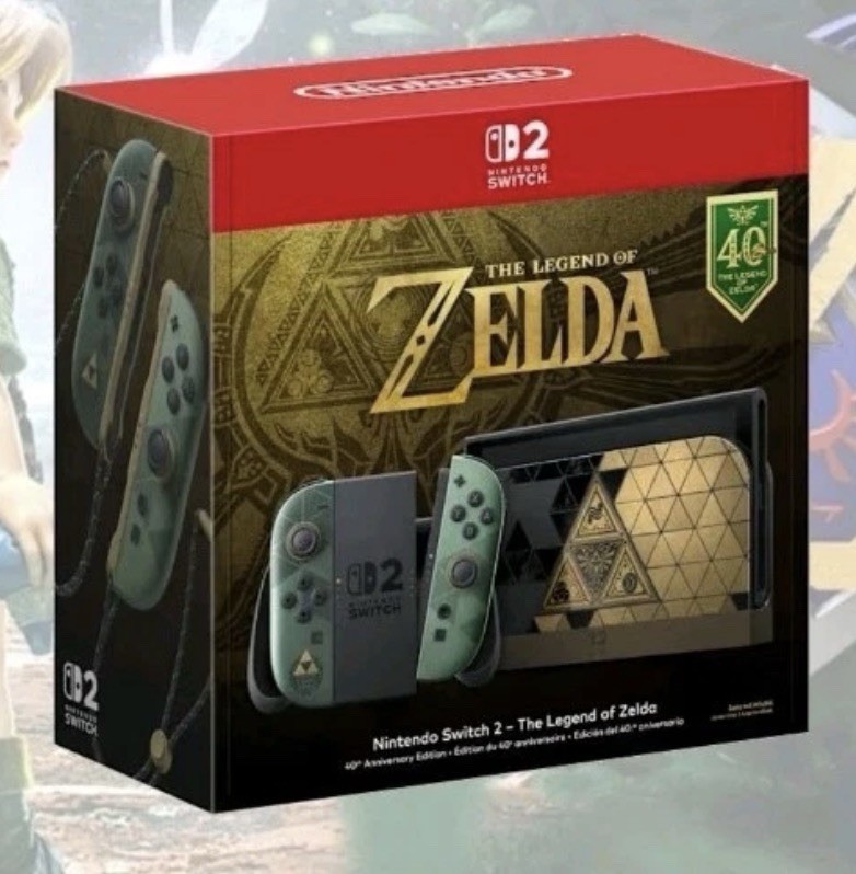Nintendo Switch 2 Pro Controller The Legend of Zelda 40th | VORBESTELLUNG 29.10.