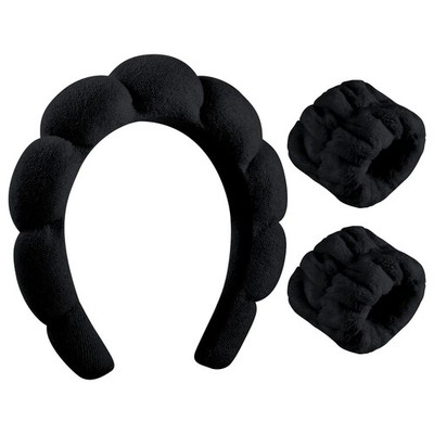 Spa Headband for Washing Face, Skincare Headbands Puffy Padded Keep Hair Dry ...