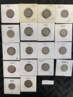 Lot of 18 Buffalo Nickels (1920–1937) – Indian Head Nickels, Mixed Dates (set3)