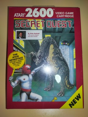Secret Quest (Atari 2600, 1989) Brand New Sealed