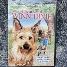 Because of Winn-Dixie DVD, 2009, DVD Jeff Daniels Dave Matthews Cicely Tyson etc