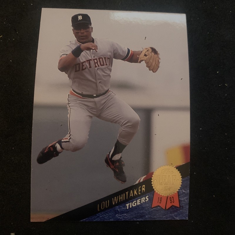 1993 Leaf - Lou Whitaker #148