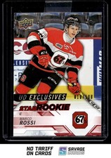 2018-19 Upper Deck CHL Star Rookies Exclusives Marco Rossi /100 #338 Minnesota