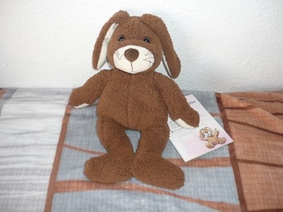 TCM / Tchibo - Hase Konstantin Klopfer - braun - Stofftier mit Etikett - TOP