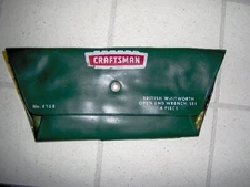 Craftsman WHITWORTH OPEN End Wrench Set No. 4368