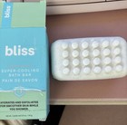 New Bliss Minty Scrub Super Cooling Bath Soap Bar 5oz box damaged — photo 4
