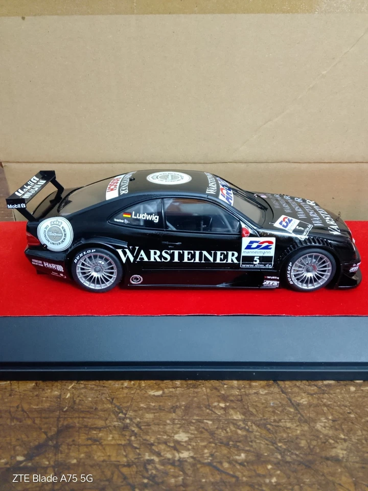 TAMIYA 24239 1/24 MONTATO - MERCEDES CLK - DTM 2000 - "WARSTEINER" - Ludwig #5 - Immagine 2 di 4