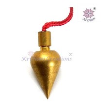 Cámara de latón metal péndulo curativo reiki curación bienestar radiestesia