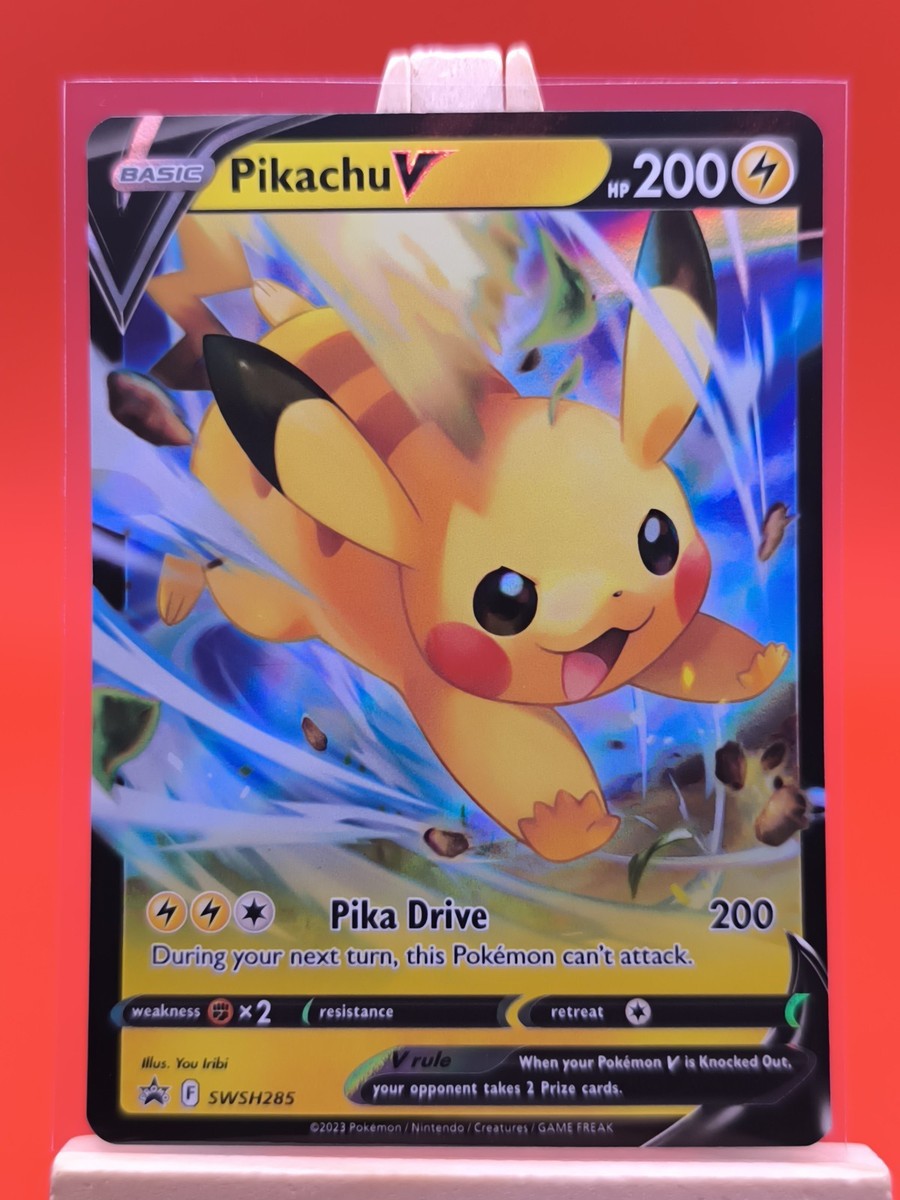 Pikachu V SWSH285 Crown Zenith Ultra Rare Holo Promo Pokemon Card