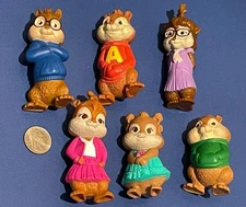 Alvin and the Chipmunks the Squekquel 2009 2010 McDonald's Happy Meal Toys
