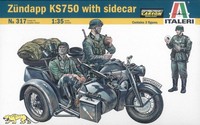 Italeri 317 - ZüNdapp KS750 Mit Beiwagen - 1:35