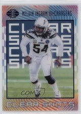 2019 Panini Illusions Clear Shots Blue 186/299 Melvin Ingram III #CS-MI ms9