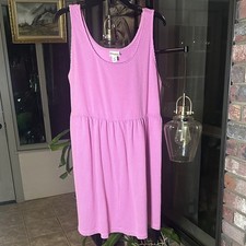 Ava & Viv Pink Textured Knit Dress