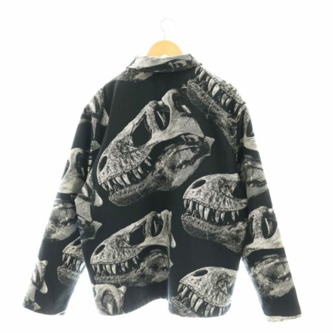 Kiss kith for AMNH T-Rex Coaches Jacket dinosaur coach fully