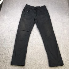 Flint  Tinder 365 5-Pocket Pants Mens 28 30x28 Gray Straight Chino Huckberry