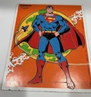 Vintage Superman 1981 Playskool Wooden Puzzle 18 Pc 380-13 DC Comic Book