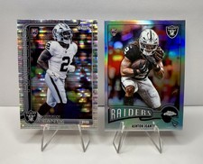 2025 Topps Chrome-Ashton Jeanty-2 Card Lot-1975 Refractor + Pulsar Rookie Cards