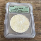 ICG 2004 MS70 American Silver Eagle 🇺🇸