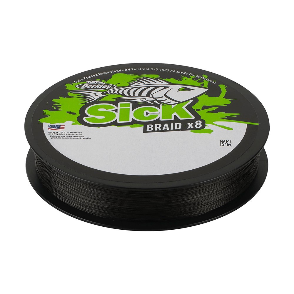 Berkley Sick 8 Braided Mainline - Hecht Karpfen Barsch Forelle Lachs Köder Angelschnur