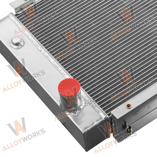 32092 Radiator 4-Row Aluminum Radiator Fit Excavator Caterpillar E320C 320C 320CL ...