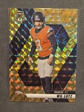 2025 Panini Mosaic - Wil Lutz #151 Reactive Yellow Mosaic Prizm