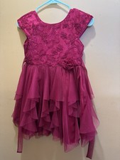 Jona Michelle Girl's Red Dress.size 7