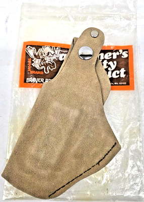Vintage Brauer Bros ES32 Leather Clip-On Holster PPK PPKS Sig P230 USA Brown NOS