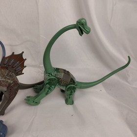 Vintage 2001 LEGO Dinosaurs Lot Styracosaurus 6722 6719 6721 6720 1371