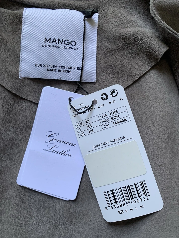 Brand New 100% Goat Leather Jacket - Image 3 of 4