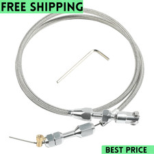 36 Throttle Cable Kitcar Braided Throttle Cablels Swap Steel Braided Throt...