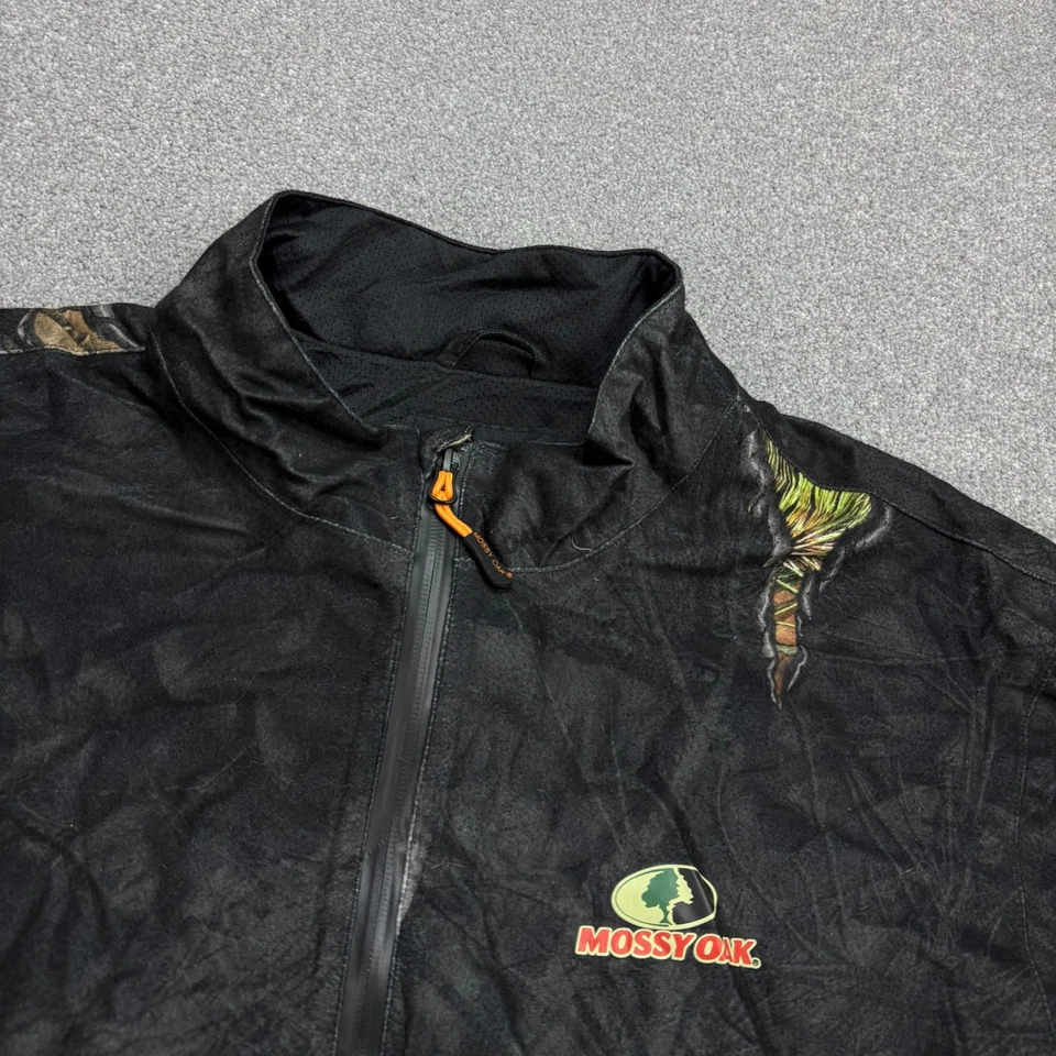 RealTree Jacket Adult X Large Black Work Wear Hunting Camo Lined Coat Mens - Image 3 of 4