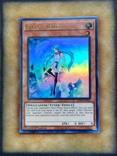 Yugioh Effect Veiler RA01-EN003 Ultra Rare 1st Ed NM