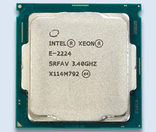Intel Xeon E-2224 SRFAV 3.40GHz 4-Core 8MB LGA1151 CPU Processor USED TESTED