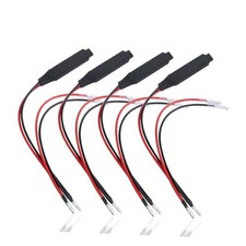 IHOTDER 4PCS Motorcycle Turn Signals LED Resistor,10W 12V Load Resistors LED